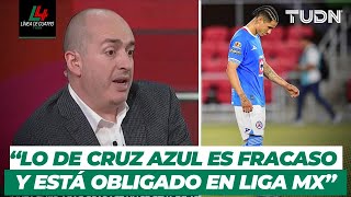 Se PRENDIÓ LA MESA 🔥🗣️ por llamarle FRACASO a Cruz Azul y HUMILLACIÓN a Liga Mx  Resumen L4 [upl. by Ylrebmek]