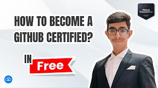 How to Become a GitHub Certified  Free Exam Voucher  GitHub Foundations Certification Exam [upl. by Crescentia]