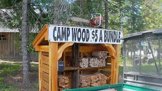 Roadside Firewood Stand Now Open [upl. by Blaine]