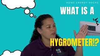 What is a Hygrometer Home Energy Hacks [upl. by Heimlich901]