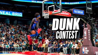 NBA 2K22 My Career  NEW DUNK CONTEST On NEXT GEN AllStar Weekend Best PG Build Gameplay [upl. by Johen723]