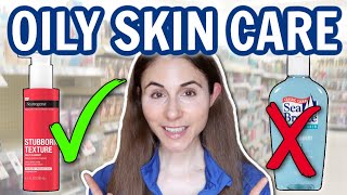 BEST DRUGSTORE OILY SKIN CARE ROUTINE 🛍 DERMATOLOGIST DrDrayzday [upl. by Namajneb]