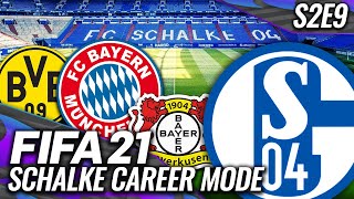 PUSHING FOR TOP SIX  FIFA 21 SCHALKE CAREER MODE S2E9 [upl. by Ahsiuqram182]