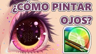 ¿CÓMO COLOREO LOS OJOS  Tutorial [upl. by Dixie]