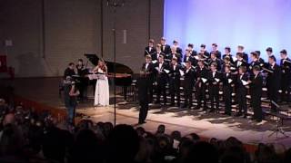 Eric Whitacre conducts Männerstimmen der Chorknaben Uetersen Five Hebrew Love Songs [upl. by Patsis1]