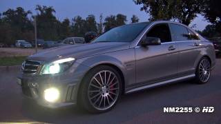 Mercedes C63 AMG Loud Tunnel Acceleration [upl. by Arikaahs]