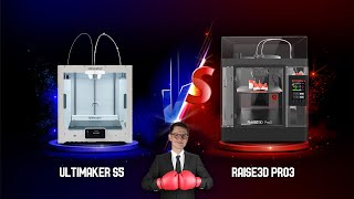 Ultimaker doesnt stand a chance Raise3D Pro 3 Series compared to Ultimaker S5 [upl. by Asi]