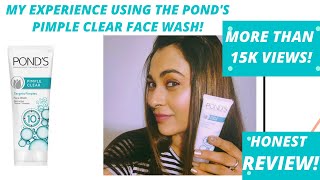 PondS Pimple Clear Face Wash Review Acne Best Face Wash For Acne [upl. by Nolyaj]