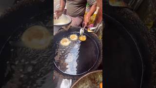 ⚡⚡ Oil Bhajji Making Process⚡⚡ shorts telugufoodie esangathulu streetfood foodie omelette [upl. by Hadleigh]