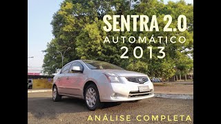 Nissan Sentra 20 Automático 2013  Análise Completa [upl. by Trillbee782]