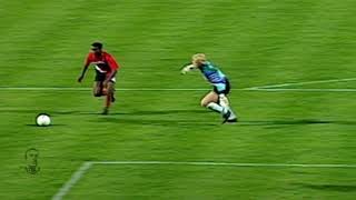 JayJay Okocha and CRAZY goal against Oliver Kahn [upl. by Ruthann836]