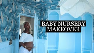 My Extreme Baby Nursery Makeover PART ONE  Shalom Blac [upl. by Pirnot103]