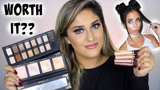 AMBER SCHOLL X HUSH  AS COSMETICS REVIEW DEMO amp SWATCHES [upl. by Erdah]