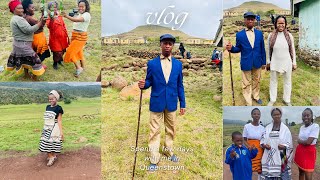 Vlog Come with me to the Eastern Cape  Cousin’a homecomingumgidi  Making umqombothi [upl. by Arondel]