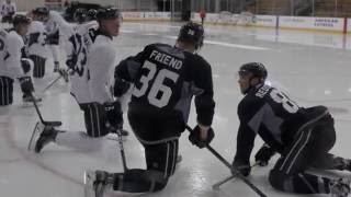 Recap LA Kings Training Camp Day 4 [upl. by Idnerb717]