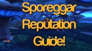 Sporeggar Reputation Guide  How to Get Exalted With The Sporeggar  Dubisttot [upl. by Bruni]