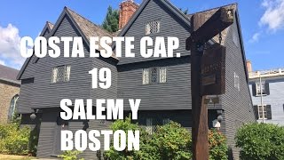 Guia de Viaje Costa Este USA 19  Salem sus Brujas y Boston  Que ver en Salem y Boston en un dia [upl. by Tsugua358]