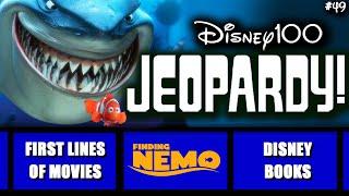 Disney Jeopardy Trivia • Test Your Knowledge • 11324 [upl. by Akienaj]