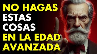 11 ERRORES QUE NO DEBES COMETER A UNA EDAD AVANZADA  Sabiduría para vivir  ESTOICISMO [upl. by Glenn831]