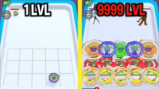 MAX LEVEL in Spinner Merge Game [upl. by Anayd]