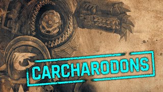 Carcharodons The Greatest Predator in the Sea of Souls  Warhammer 40k Lore [upl. by Adnoloy932]