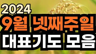 주일예배 대표기도문ㅣ2024년 9월 대표기도 예시ㅣ9월 넷째주 주일예배기도 모음ㅣ9월 4주 대표기도문 모음ㅣ대표기도가 어려운분들을 위한 기도예시문ㅣ주일 예배 대표기도 준비 [upl. by Ytsenoh527]