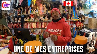 DANS LE MAGASIN CIMAHOST  PERRUQUES EN GROS  WIGS FOR WHOLESALE IN MONTREAL [upl. by Enerol]