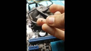 ASUS H61MA ARANCA Y SE APAGA RESUELTO [upl. by Emilia767]