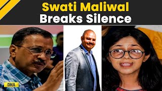 Swati Maliwal Assault Case AAP MP Maliwal Breaks Silence After Delhi Police Visits Her Residence [upl. by Iz274]