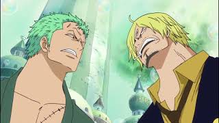 Zoro and Sanji Have a Ni Moment One Piece x Boondocks [upl. by Neibaf]