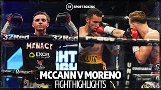 Fight Highlights Dennis McCann v Luis Moreno [upl. by Perceval461]