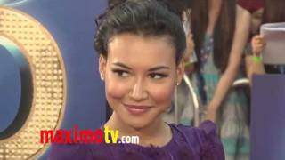 Naya Rivera Attends quotGLEE THE 3D CONCERT MOVIEquot Premiere [upl. by Hakim]