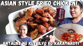 BUHAY AMERIKA LUTO TAYO NG ASIAN STYLE FRIED CHICKEN KAKAIBA PERO MASARAP [upl. by Trebor797]