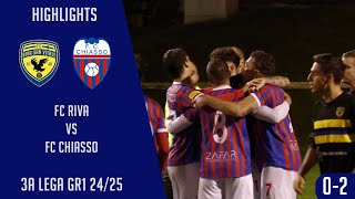 FC Riva VS FC Chiasso 3a Lega GR1 2425 [upl. by Ntsuj]