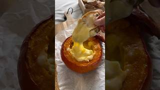 Fondue de camembert x potimarron 🤯🫕🎃 [upl. by Ahselyt]