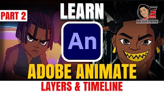 Adobe Animate FREE Beginner Friendly Masterclass Part 2 [upl. by Nilauqcaj]