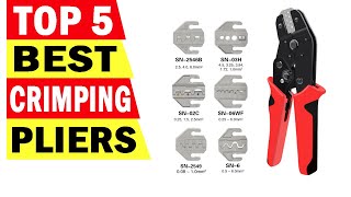 Top 5 Best Crimping Tool In 2024  Best Crimping Pliers [upl. by Akaenahs]