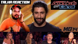 Reaction  BGT BEATBOX GOLDEN BUZZER Britain’s Got Talent Audition  Pyramids   MB14 [upl. by Lechar]