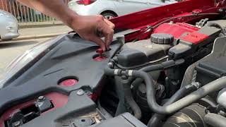 Easy way to change Dipped Light  Headlamp bulb  on Mercedes SLK R172 [upl. by Anawik941]