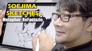 Watch Persona Legend Soejima Sketch Metaphor ReFantazios Hero [upl. by Jane]