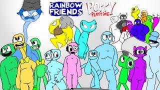 Rainbow friends vs Poppy playtime part 6 The new Rainbow friends [upl. by Merissa185]