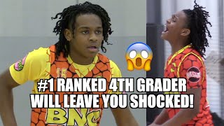 1 RANKED 4TH GRADER GOES CRAZY BASKETBALL IS EVOLVING [upl. by Ulani815]