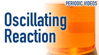 Oscillating Reaction  Periodic Table of Videos [upl. by Amzaj572]