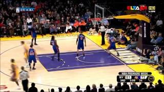 HD Kobe Bryant 28 Points 4Point Play vs New York Knicks  Highlights 29122011 [upl. by Timotheus146]