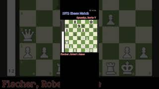 Day5 Spassky Vs Fischer Classic 1972 chess match Legends [upl. by Bbor]