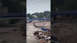 Flooding in LądekZdrój Poland 15092024 [upl. by Caldwell]