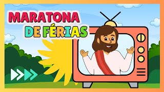 🚨MARATONA DE FÉRIAS HISTORINHAS BÍBLICAS PARA CRIANÇAS TV AO VIVO SEMEADORES KIDS🚨 [upl. by Siurad]