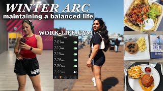 balancing work health finances amp relationships  WINTER ARC EP 3 [upl. by Nwadal]