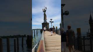 Die drehende Statue quotImperiaquot von Konstanz Hyperlapse [upl. by Shea]