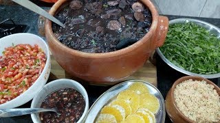 COMO FAZER FEIJOADA COMPLETA POR FERNANDO COUTO [upl. by Eiknarf21]